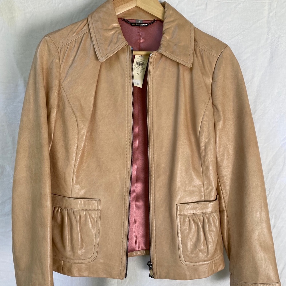 Leather jacket